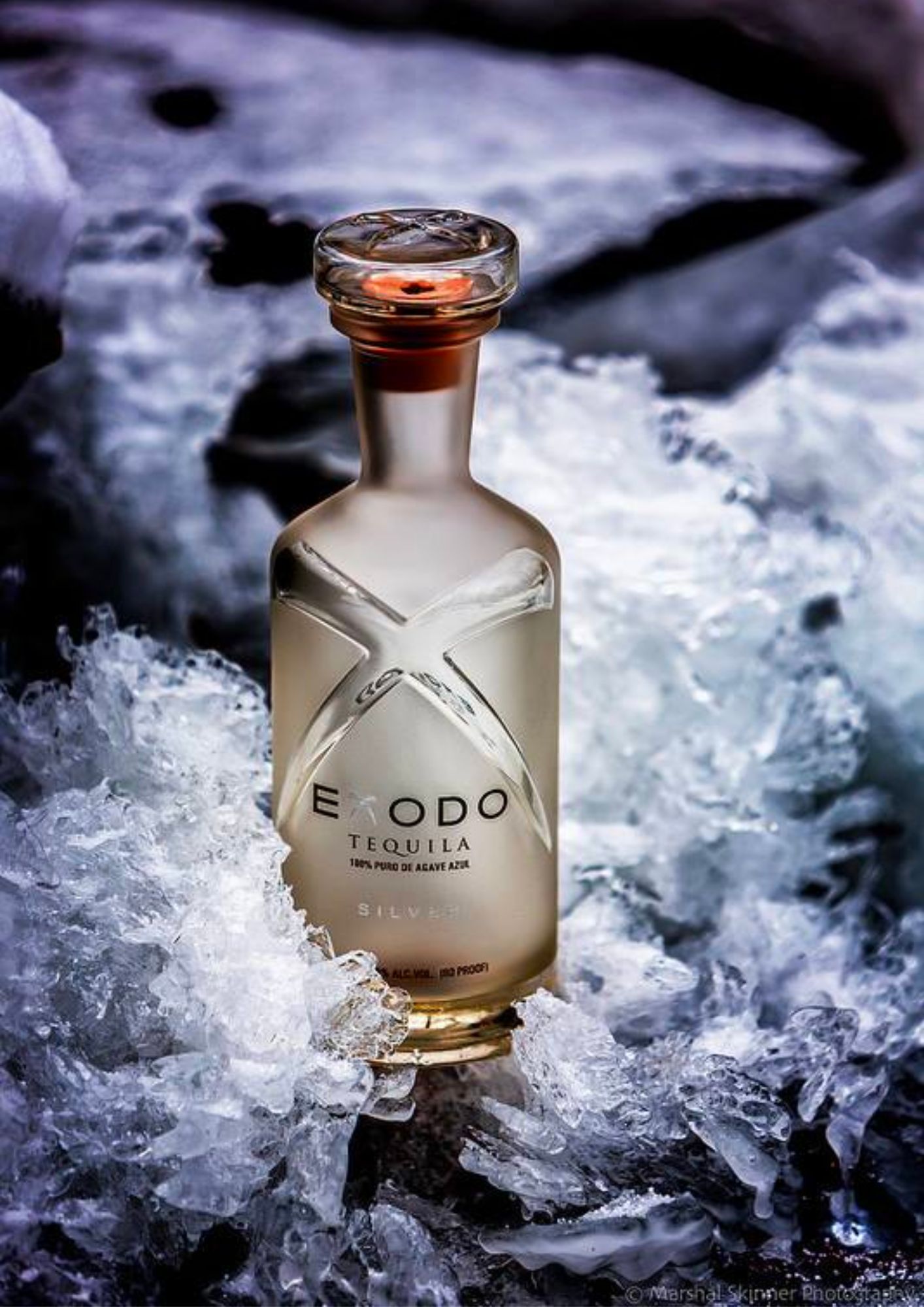 Exodo Bottle on Ice